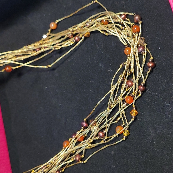 Multi strand delicate Pia necklace (with box) - Picture 2 of 5